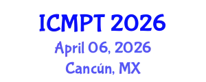 International Conference on Mycotoxins, Phycotoxins and Toxicology (ICMPT) April 06, 2026 - Cancún, Mexico