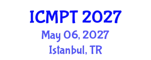 International Conference on Mycotoxins, Phycotoxins and Toxicology (ICMPT) May 06, 2027 - Istanbul, Turkey