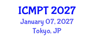 International Conference on Mycotoxins, Phycotoxins and Toxicology (ICMPT) January 07, 2027 - Tokyo, Japan