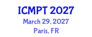 International Conference on Mycotoxins, Phycotoxins and Toxicology (ICMPT) March 29, 2027 - Paris, France