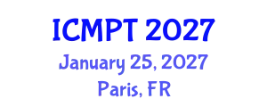 International Conference on Mycotoxins, Phycotoxins and Toxicology (ICMPT) January 25, 2027 - Paris, France