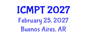 International Conference on Mycotoxins, Phycotoxins and Toxicology (ICMPT) February 25, 2027 - Buenos Aires, Argentina