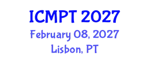 International Conference on Mycotoxins, Phycotoxins and Toxicology (ICMPT) February 08, 2027 - Lisbon, Portugal