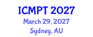 International Conference on Mycotoxins, Phycotoxins and Toxicology (ICMPT) March 29, 2027 - Sydney, Australia