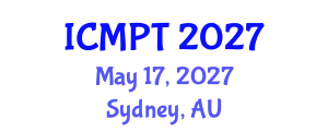 International Conference on Mycotoxins, Phycotoxins and Toxicology (ICMPT) May 17, 2027 - Sydney, Australia