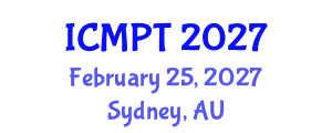 International Conference on Mycotoxins, Phycotoxins and Toxicology (ICMPT) February 25, 2027 - Sydney, Australia