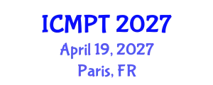International Conference on Mycotoxins, Phycotoxins and Toxicology (ICMPT) April 19, 2027 - Paris, France