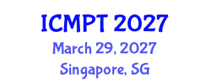 International Conference on Mycotoxins, Phycotoxins and Toxicology (ICMPT) March 29, 2027 - Singapore, Singapore