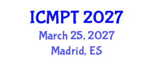 International Conference on Mycotoxins, Phycotoxins and Toxicology (ICMPT) March 25, 2027 - Madrid, Spain