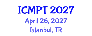 International Conference on Mycotoxins, Phycotoxins and Toxicology (ICMPT) April 26, 2027 - Istanbul, Turkey