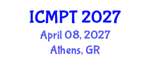 International Conference on Mycotoxins, Phycotoxins and Toxicology (ICMPT) April 08, 2027 - Athens, Greece