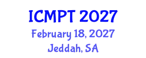 International Conference on Mycotoxins, Phycotoxins and Toxicology (ICMPT) February 18, 2027 - Jeddah, Saudi Arabia