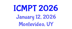 International Conference on Mycotoxins, Phycotoxins and Toxicology (ICMPT) January 12, 2026 - Montevideo, Uruguay