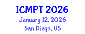 International Conference on Mycotoxins, Phycotoxins and Toxicology (ICMPT) January 12, 2026 - San Diego, United States