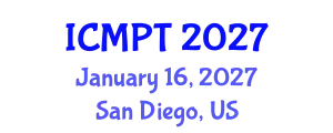 International Conference on Mycotoxins, Phycotoxins and Toxicology (ICMPT) January 16, 2027 - San Diego, United States
