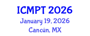 International Conference on Mycotoxins, Phycotoxins and Toxicology (ICMPT) January 19, 2026 - Cancún, Mexico