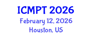 International Conference on Mycotoxins, Phycotoxins and Toxicology (ICMPT) February 12, 2026 - Houston, United States