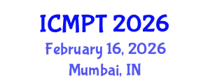 International Conference on Mycotoxins, Phycotoxins and Toxicology (ICMPT) February 16, 2026 - Mumbai, India