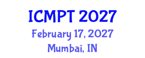 International Conference on Mycotoxins, Phycotoxins and Toxicology (ICMPT) February 17, 2027 - Mumbai, India