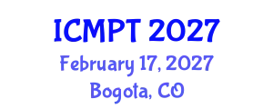 International Conference on Mycotoxins, Phycotoxins and Toxicology (ICMPT) February 17, 2027 - Bogota, Colombia