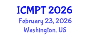 International Conference on Mycotoxins, Phycotoxins and Toxicology (ICMPT) February 23, 2026 - Washington, United States