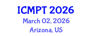 International Conference on Mycotoxins, Phycotoxins and Toxicology (ICMPT) March 02, 2026 - Arizona, United States