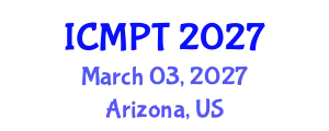 International Conference on Mycotoxins, Phycotoxins and Toxicology (ICMPT) March 03, 2027 - Arizona, United States