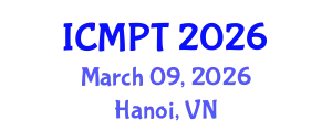 International Conference on Mycotoxins, Phycotoxins and Toxicology (ICMPT) March 09, 2026 - Hanoi, Vietnam
