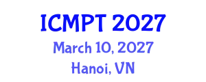 International Conference on Mycotoxins, Phycotoxins and Toxicology (ICMPT) March 10, 2027 - Hanoi, Vietnam