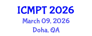 International Conference on Mycotoxins, Phycotoxins and Toxicology (ICMPT) March 09, 2026 - Doha, Qatar