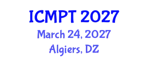International Conference on Mycotoxins, Phycotoxins and Toxicology (ICMPT) March 24, 2027 - Algiers, Algeria