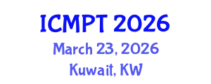 International Conference on Mycotoxins, Phycotoxins and Toxicology (ICMPT) March 23, 2026 - Kuwait, Kuwait