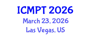 International Conference on Mycotoxins, Phycotoxins and Toxicology (ICMPT) March 23, 2026 - Las Vegas, United States