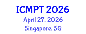 International Conference on Mycotoxins, Phycotoxins and Toxicology (ICMPT) April 27, 2026 - Singapore, Singapore