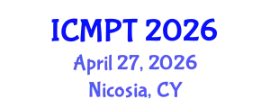 International Conference on Mycotoxins, Phycotoxins and Toxicology (ICMPT) April 27, 2026 - Nicosia, Cyprus