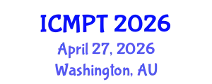International Conference on Mycotoxins, Phycotoxins and Toxicology (ICMPT) April 27, 2026 - Washington, Australia