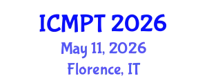 International Conference on Mycotoxins, Phycotoxins and Toxicology (ICMPT) May 11, 2026 - Florence, Italy