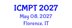 International Conference on Mycotoxins, Phycotoxins and Toxicology (ICMPT) May 08, 2027 - Florence, Italy