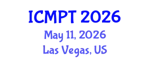 International Conference on Mycotoxins, Phycotoxins and Toxicology (ICMPT) May 11, 2026 - Las Vegas, United States