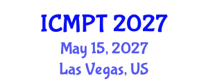 International Conference on Mycotoxins, Phycotoxins and Toxicology (ICMPT) May 15, 2027 - Las Vegas, United States