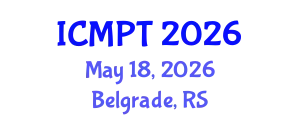 International Conference on Mycotoxins, Phycotoxins and Toxicology (ICMPT) May 18, 2026 - Belgrade, Serbia
