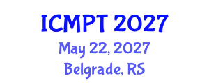 International Conference on Mycotoxins, Phycotoxins and Toxicology (ICMPT) May 22, 2027 - Belgrade, Serbia