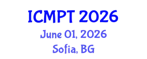 International Conference on Mycotoxins, Phycotoxins and Toxicology (ICMPT) June 01, 2026 - Sofia, Bulgaria