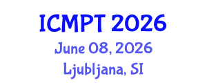 International Conference on Mycotoxins, Phycotoxins and Toxicology (ICMPT) June 08, 2026 - Ljubljana, Slovenia