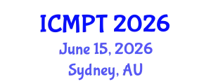 International Conference on Mycotoxins, Phycotoxins and Toxicology (ICMPT) June 15, 2026 - Sydney, Australia