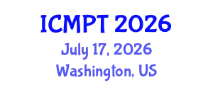 International Conference on Mycotoxins, Phycotoxins and Toxicology (ICMPT) July 17, 2026 - Washington, United States