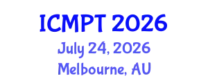 International Conference on Mycotoxins, Phycotoxins and Toxicology (ICMPT) July 24, 2026 - Melbourne, Australia
