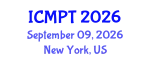 International Conference on Mycotoxins, Phycotoxins and Toxicology (ICMPT) September 09, 2026 - New York, United States