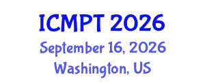 International Conference on Mycotoxins, Phycotoxins and Toxicology (ICMPT) September 16, 2026 - Washington, United States