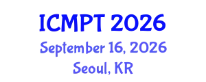 International Conference on Mycotoxins, Phycotoxins and Toxicology (ICMPT) September 16, 2026 - Seoul, Republic of Korea